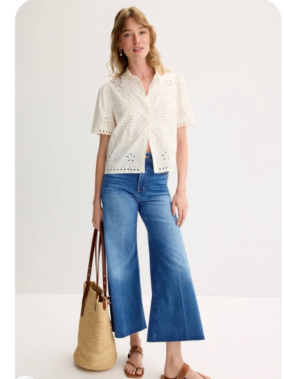 Madewell Flare Wide-Leg Jeans